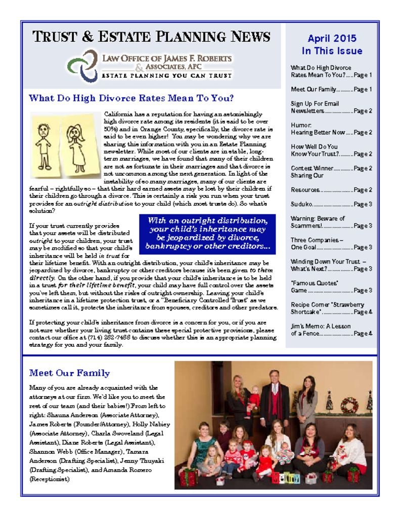 thumbnail of Newsletter–April-2015