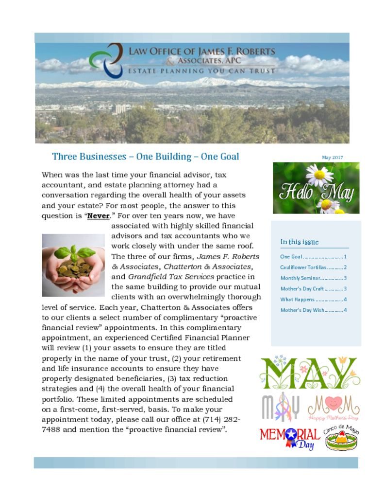 thumbnail of Newsletter-May